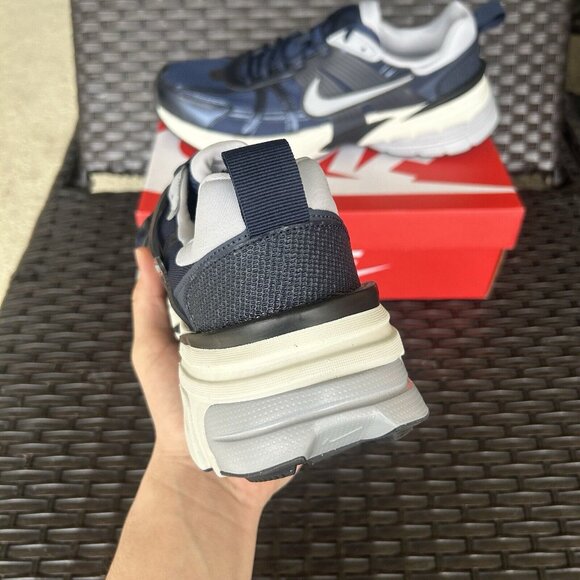 NIKE V2K RUN OBSIDIAN WOLF GREY Size 13 - Picture 3 of 6